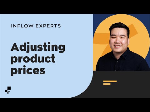 Mass Adjust Product Prices | Ask the inFlow Experts